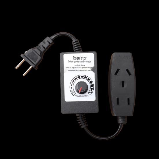 220V Stepless Fan & Motor Speed Controller for Grinders, Exhausts, & Ceiling Fans