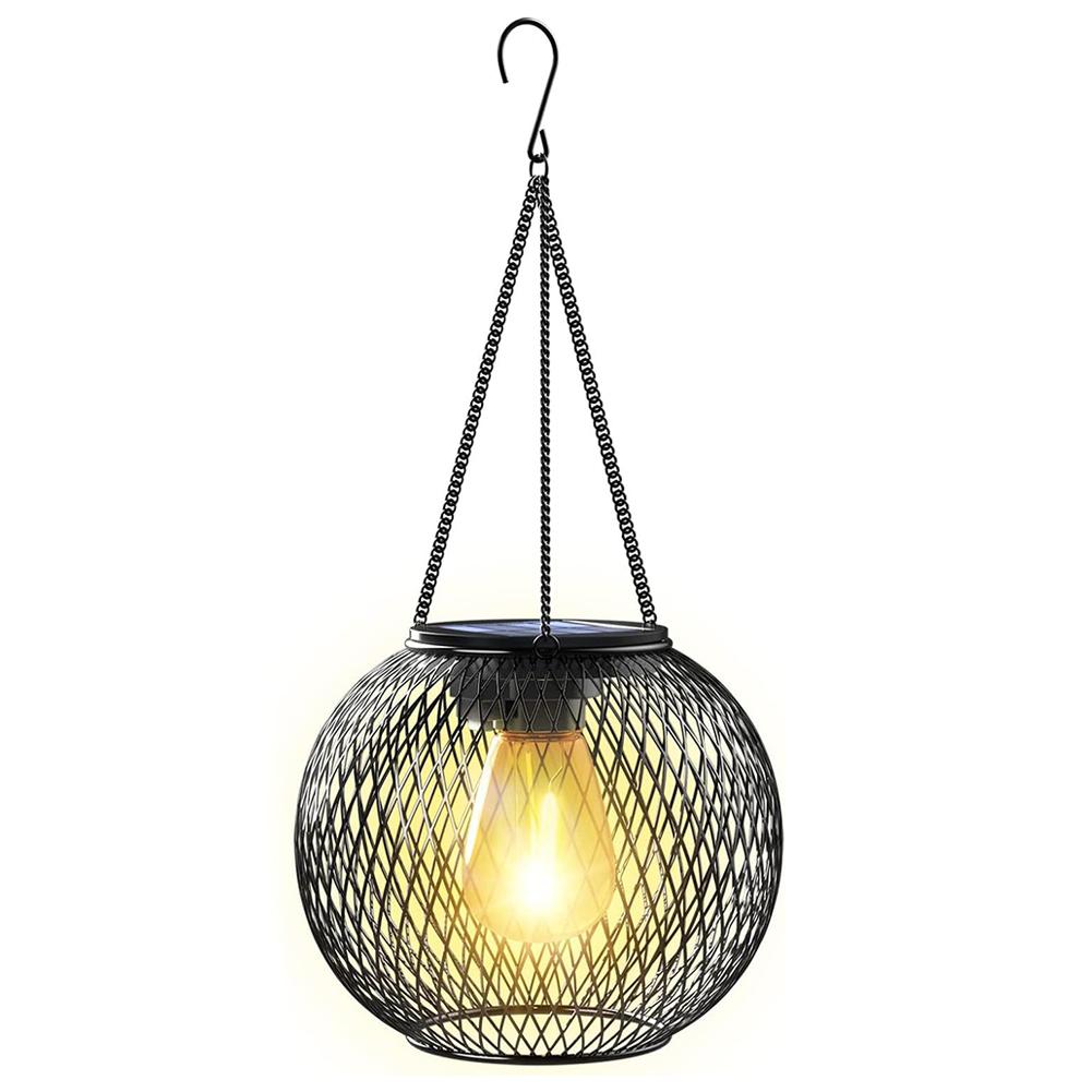 

Solar Lantern Outdoor Solar Lights For Outside Decorative Outdoor Hanging Lights Waterproof Solar Lanterns Yard Garden Lamp A