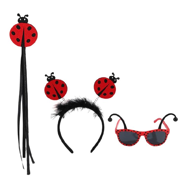 Lady Bugs Costume Accessories Lady Bugs Costumes Lady Bugs Halloween Costume Halloween Dress up Cosplay Props Adult Kid