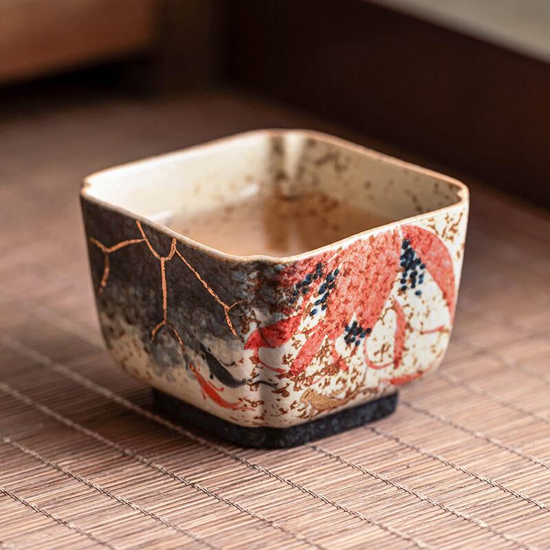 Creative Square Ceramic Kung Fu Teacup