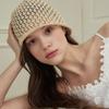 Marchen Crochet beanie bonnet hat_3color