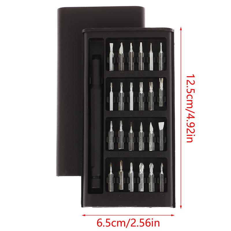 25 In 1 Precision Magnetic Screwdriver Set Multifunctional Maintenance Tool For Phone Computer Precision Electronics Repair