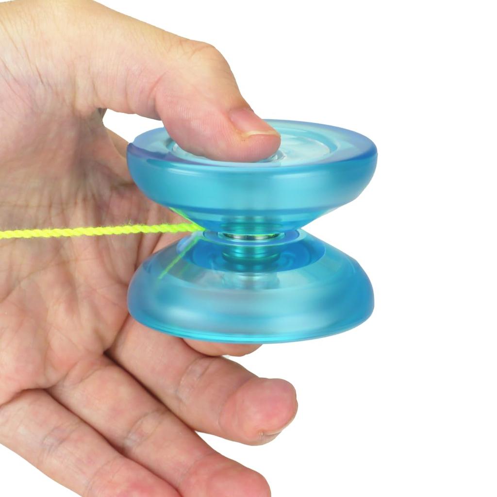Spin Gear Easy-to-spin Yo-yo, Yo-Spinner (Aqua Blue)
