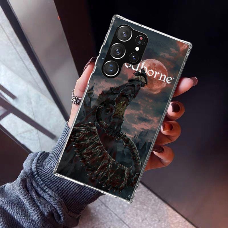 Bloodborne Game Phone Case For Samsung Galaxy S23 S24 S25 Edge S26 Ultra S22 + S21 Plus S20 FE Cover Silicone Print Shell Galaxy