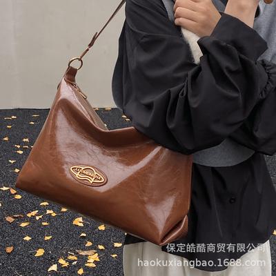 Bolsa Tote feminina grande capacidade 2025 nova moda tendência design simples retrô para sair trabalho bolsa de ombro bolsa mensageiro