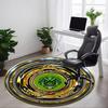 1pc CCB Logo Chair Carpet for Office Non-Slip,Machine Washable Rug for Office, Room - Holiday Decor - Machine Made Yy251017216