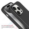 Luxury Matte Soft Case for iPhone 17 Air 16 15 14 13 12 Mini 11 X XS Max XR Cover for iPhone 16E 16  15 14 7 8 Plus SE 2 3 Funda