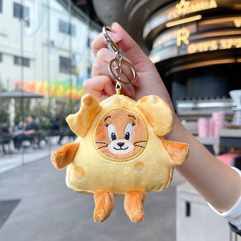 Tom Jerry And Cartoon Style Plush Keychain Pendant For Bag Ornament And Gift