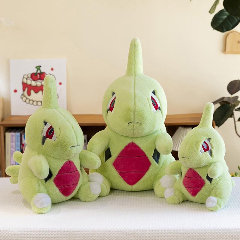 Plush Larvitar Green Toys Dinosaur Anime Gifts Kids Birthdays Dolls