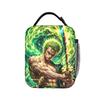 Zoros Muscle Greenlight Sword Lunch Bag For Girls Designer Lunch Box Funny School Cooler Bag Portable Oxford Tote Food Bags