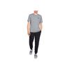 Under Armour Logo Printed Athletic Fitness Running T-Shirt Men Tops Gray 1326799-036