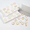 Fashionable European and American Style Imitation Pearl Love Ring Set With Multi Joint Opening Adjustable Female Niche Design Ring