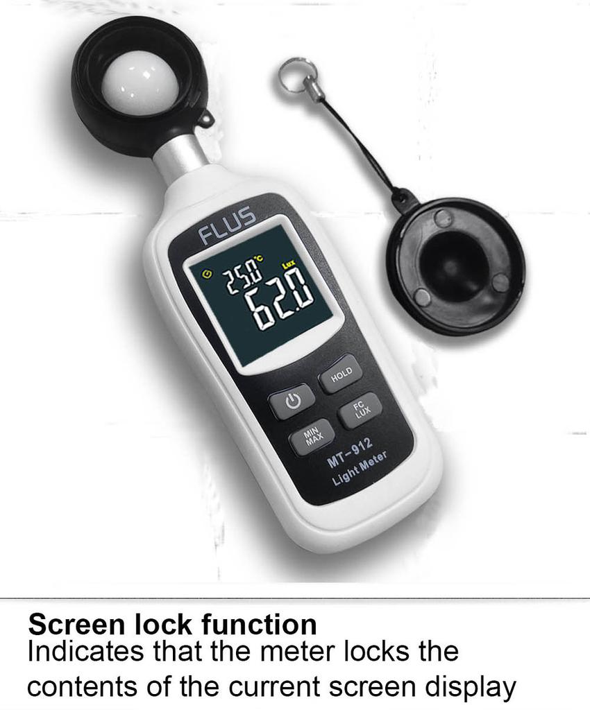 Hot Sale & High Quality Digital Lux Meter Disable Auto Power Off Measurement Instruments Lux Luxmeter
