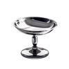 Cake Stand Stainless Steel Ice Cream Cup Multi-Function Fashion Snacks Storage Cup Silver Tall Dessert Plate Milkshake