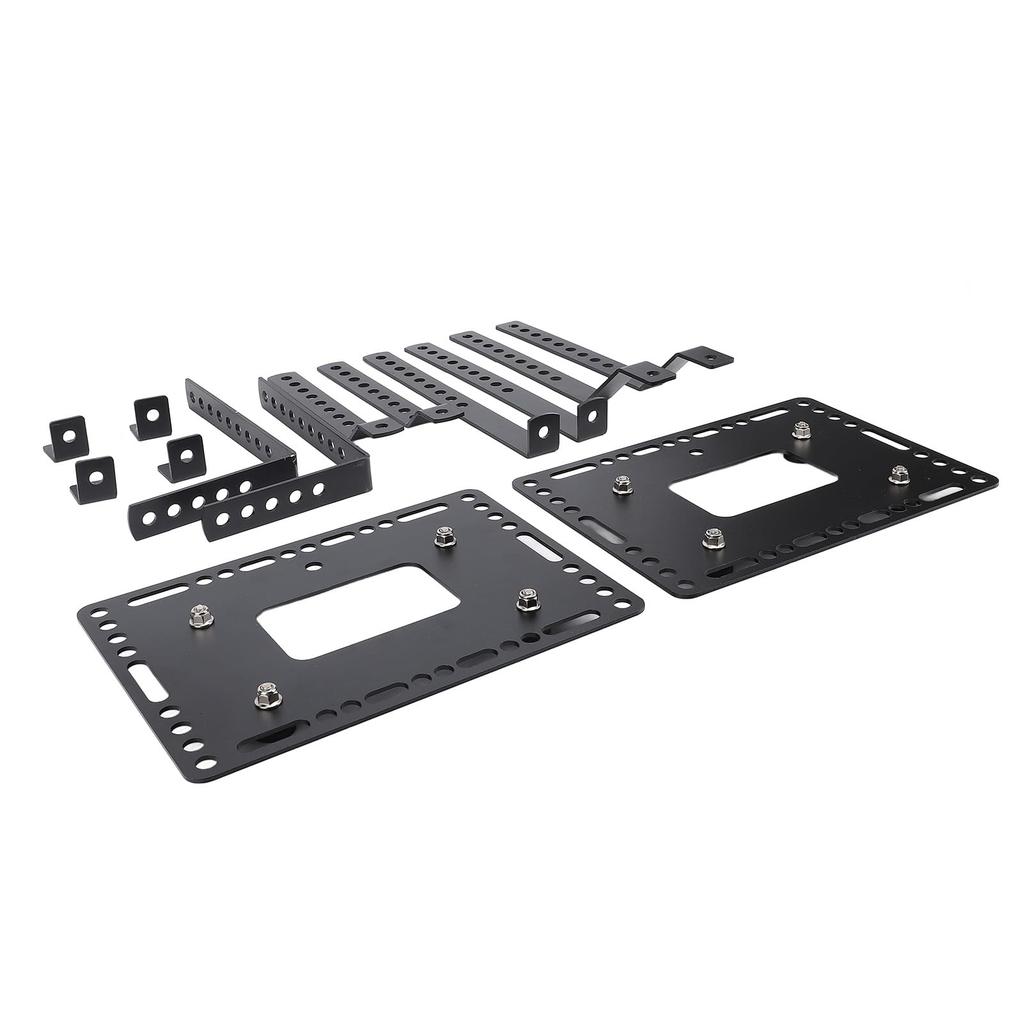 Motorcycle Side Case Mounting Universal Adjustable Hard Saddlebag Mounting Bracket Kit provides additional storage space for 18L side Brackets. cases.