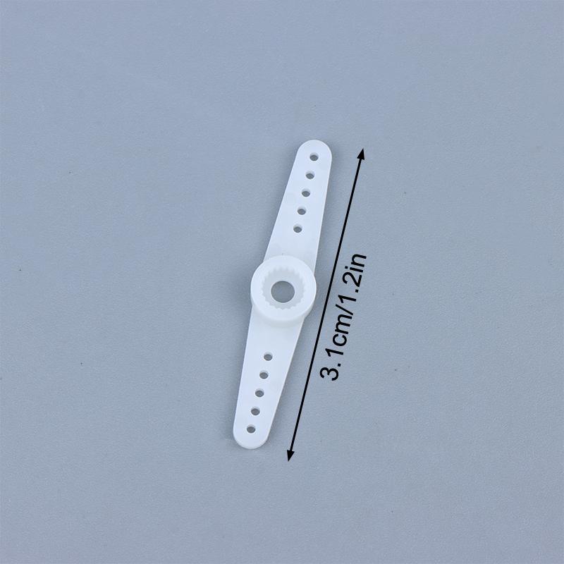 5 Sets Sg90 9G Servo Horn Arms Kit, Plastic Servo Replacement Horn With Mounting Screws For Sg90 Rc Servo Motor