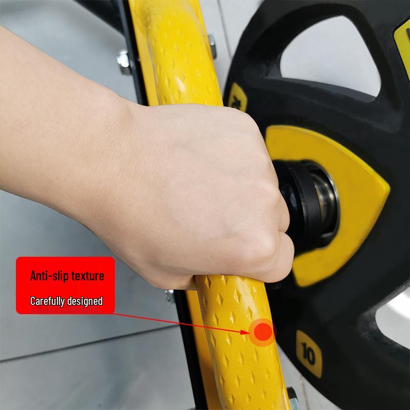 Hexagonal Barbell Bar for Deadlift, Squat & Weightlifting - Home & Commercial Fitness Equipment