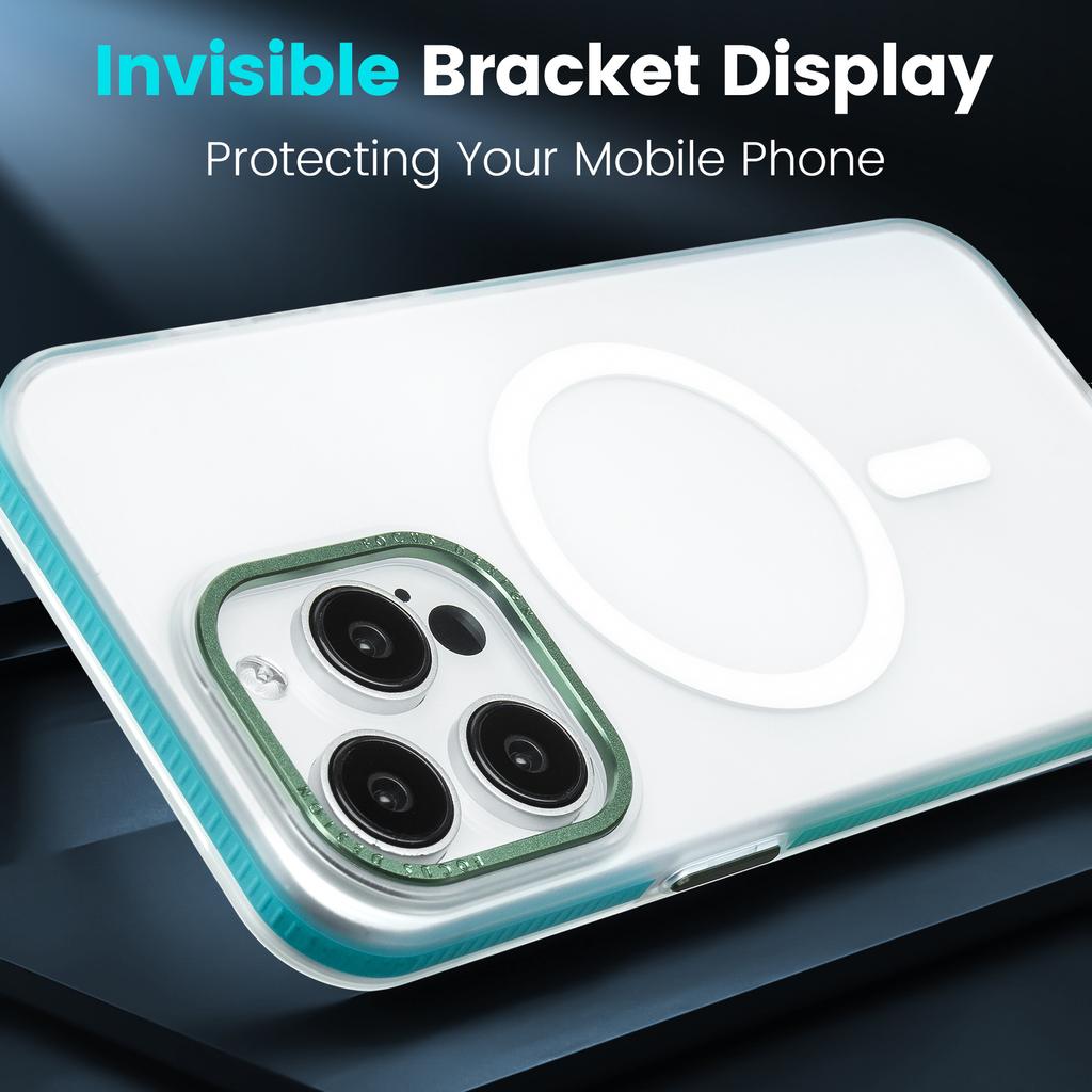 Anwendbar auf Apple 16 Transparente Handyhülle Magnetische All-Inclusive 14Pro Ultradünne Anti-Drop 13 Handyhülle