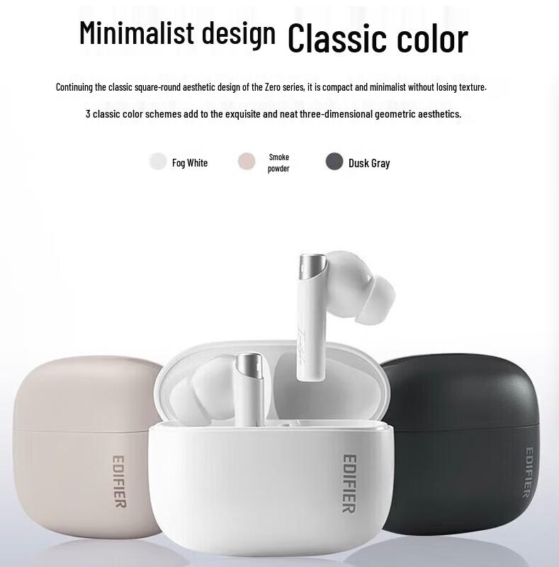 EDIFIER Zero Pro True Wireless Noise Cancelling Earbuds