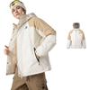 CAMEL Men's Winter Fleece-Lined Waterproof Outdoor Jacket