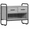 TV Stand 60 X 30 X 50 Cm Sonoma Grey Engineered Wood