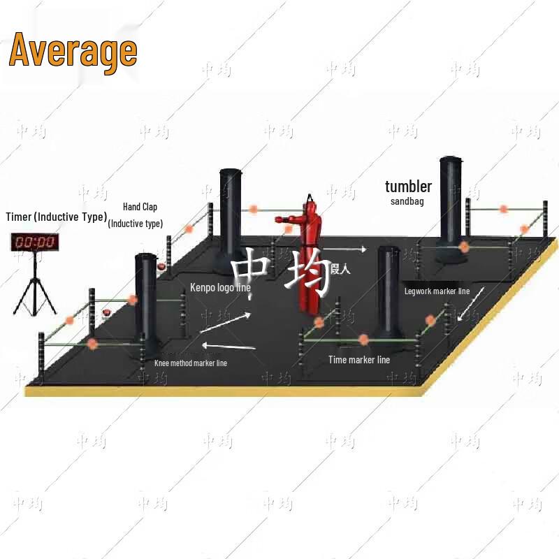 Zhongjun Martial Arts Sensor Punching Bag Training System