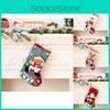Colorful Burlap Christmas Stockings Charming Santa Snowman Reindeer Teddy Bear Designs