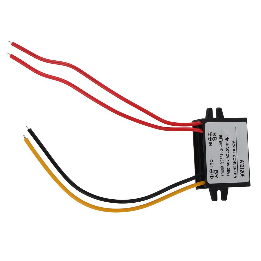 AC 10‑28V To DC 12V Buck Converter AC DC Step Down Power Supply Module (5A)