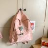 School bag Korean version of college students ins versatile large-capacity school bag simple and casual new travel backpack shoulder bag