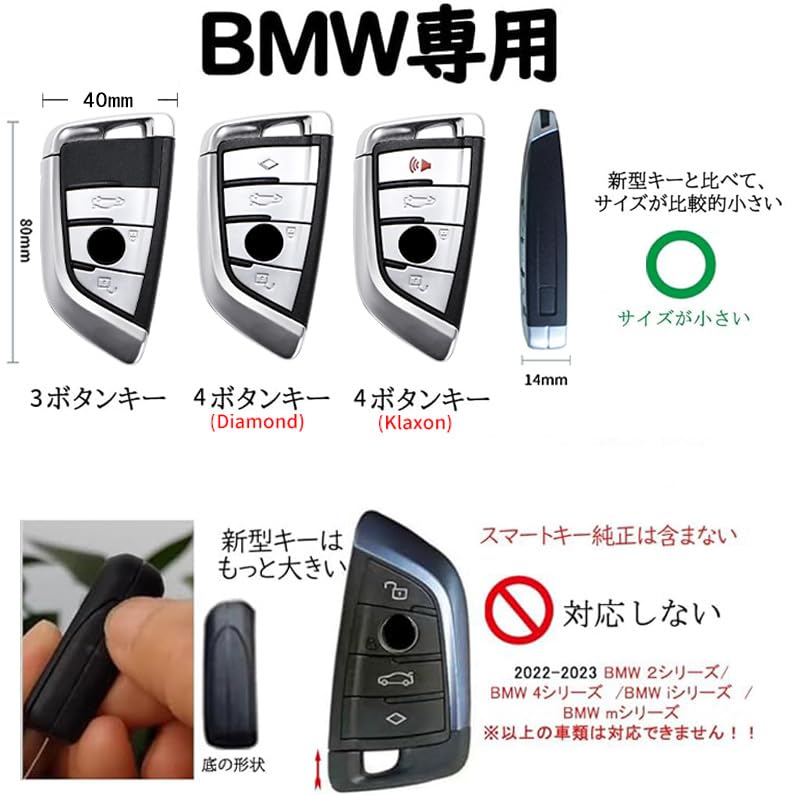 [TECART] BMW Nøkkelveske X1 X2 X4 X5 X6 Nøkkelring 1 2 3 5