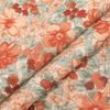 100*150CM Corduroy fabric small flower Polyester print cloth fashion Women's dress DIY clothing handmade Sewing quilting Luggage