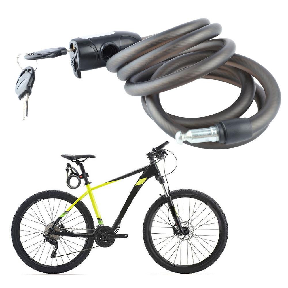 5.9 Feet Bike Cable Lock Heavy Duty Motorcycle Lock Durable Anti Theft Bicycle Lock Scooter