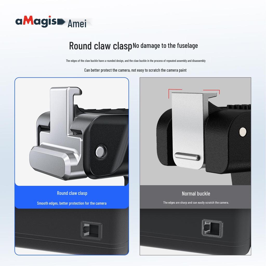 Amayingshi Insta360 GO Ultra Magnetic Quick-Release Metal Base Accessories