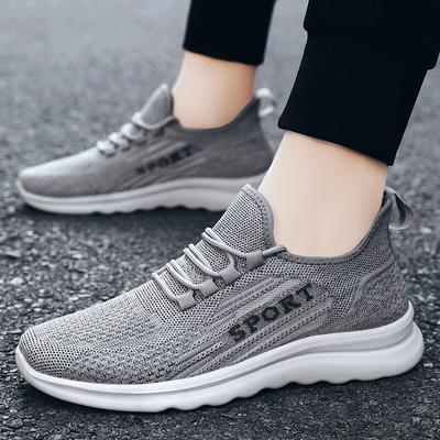 Scarpe Singole Estive Nuove da Uomo in Flyknit Scarpe Sportive Casual Traspiranti