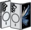Applicable to Samsung ZFold8Ultra transparent magnetic mobile phone case zflip7 folding anti-drop protective case scratch-proof 6
