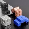 Stress Relieving Tool: Infinite Gyro Metal Alloy Fingertip Stress Relieving Toy, Puzzle and Bored Time Playing Toy