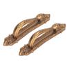 2 Set Sliding Barn Door Handles and Pulls Aluminum Alloy Bronze Pull Handle for Sliding Doors Gates