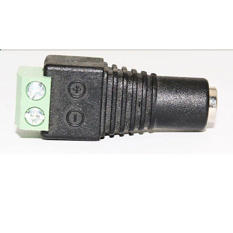 Premium Qualität Männlich Und Weiblich 2.1x5.5 Mm DC Stromstecker Buchse Adapter Für CCTV-Anforderungen