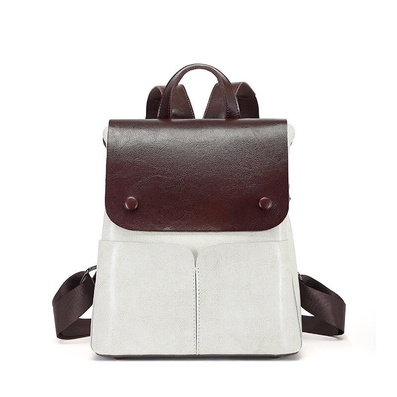 

Women s Genuine Leather Fashion Backpack One Size