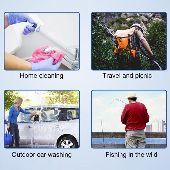 Collapsible Bucket Folding Water Container Portable Camp Wash Basin for Outdoor Traveling Hiking Fishing Car Washing Gardening