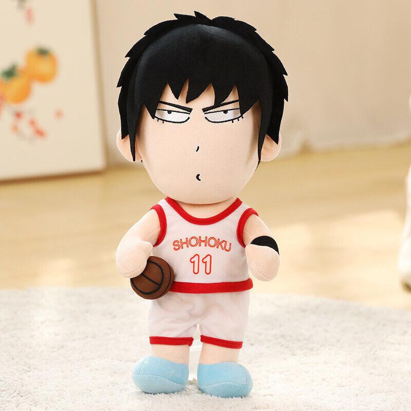 

Кукла Slam Dunk Кукла Сакураги Ханамичи Рукава Каэдэ Мягкая игрушка Анимация Периферийный плюшевый подарок Small 35cm