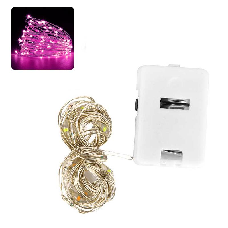 Garland Led Fairy Light String Light Battery Powered Flashing Light Christmas Wedding Party Festival Gift Box Decoration Lamps