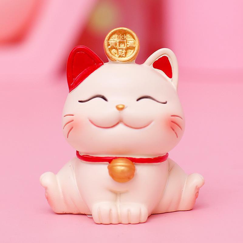 Personalized Desktop Cat Car Ornament - Center Console Doll Decoration