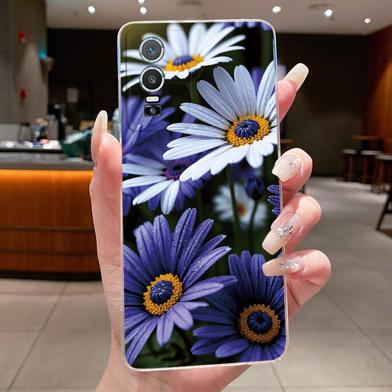 Casing For Vivo Y76S Y76 5G Phone Case Luxury Dragon Cute Cool Boys Girls Pattern Soft Silicone Back Cover Transparent TPU Shell