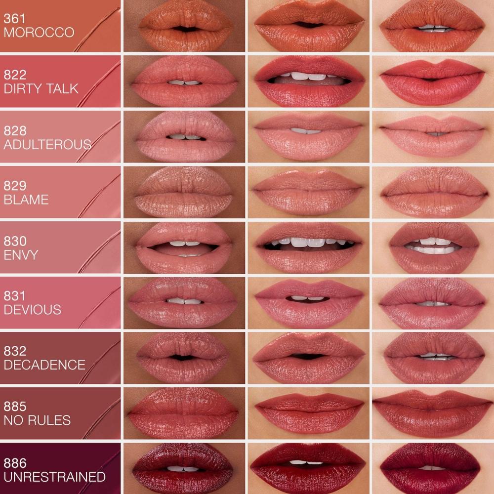 Nars Explicit Refillable Satin Lipstick 0.13 Oz 3.8 Ml 361   Morocco Warm Cinnam