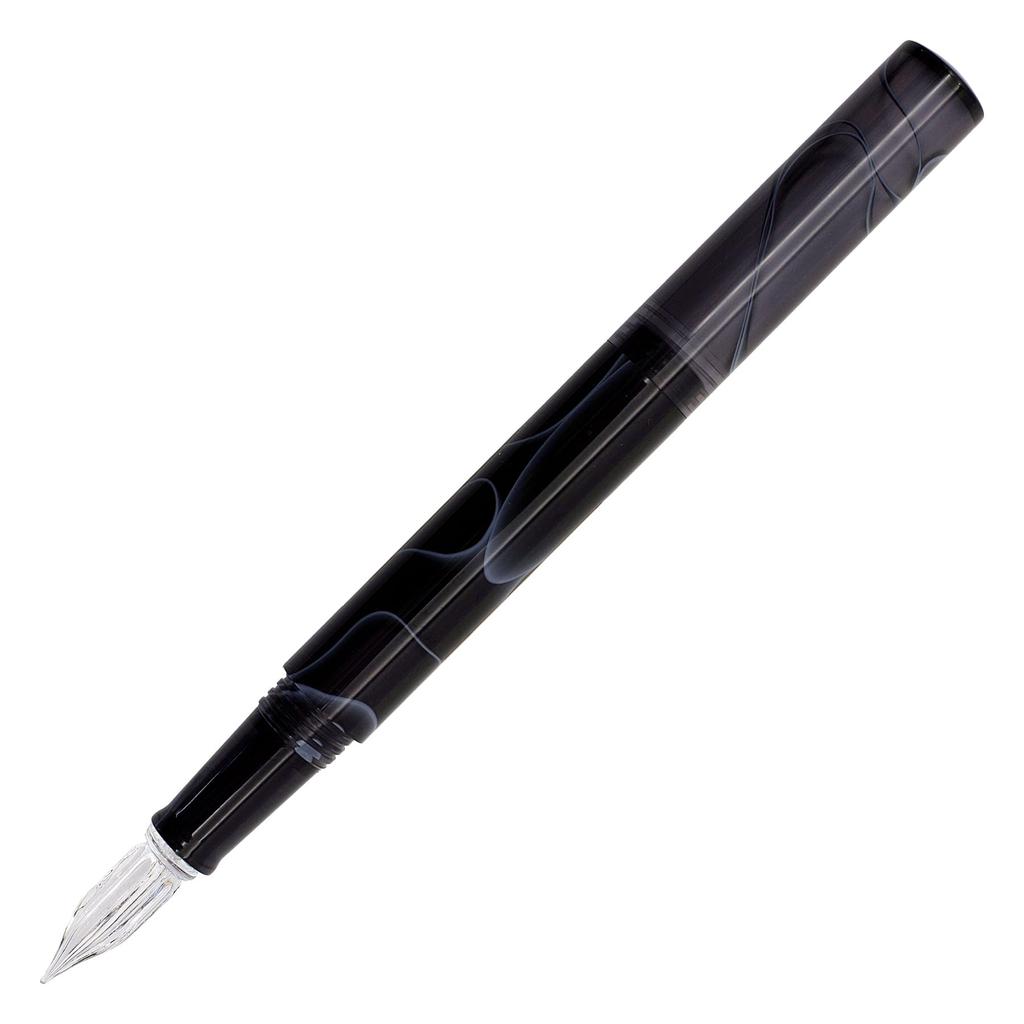 Teranishi Chemical Guitar Glass Pen Aurora with Cap Cosmo Black GLAA-CBK