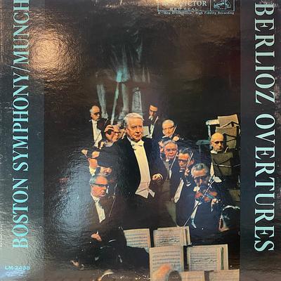 LP Record BOSTON SYMPHONY MUNCH  Berlioz Overtures LM2438 RCA VICTOR RED 1961 US Classical Used