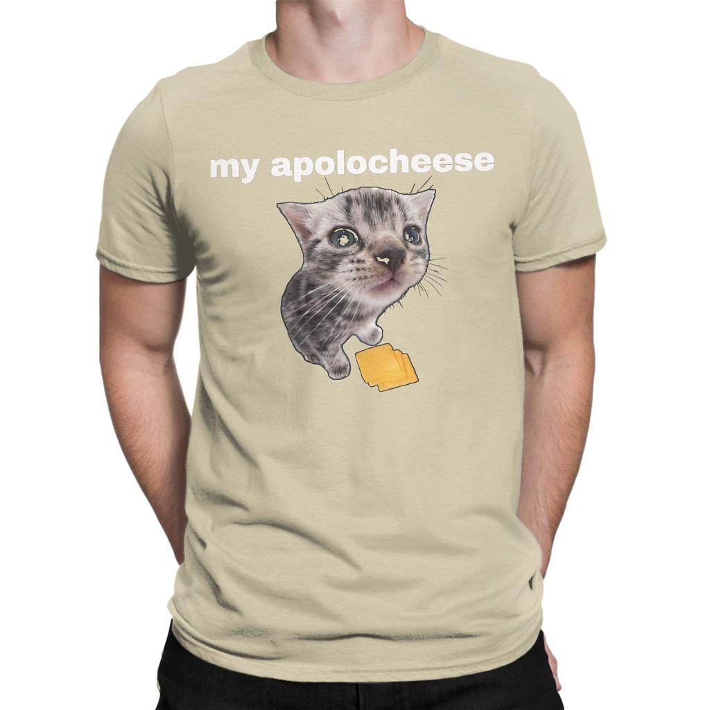 My Apolocheese Funny Novelty Graphic 100 Cotton Tshirt Meme Tees Tops For Unisex