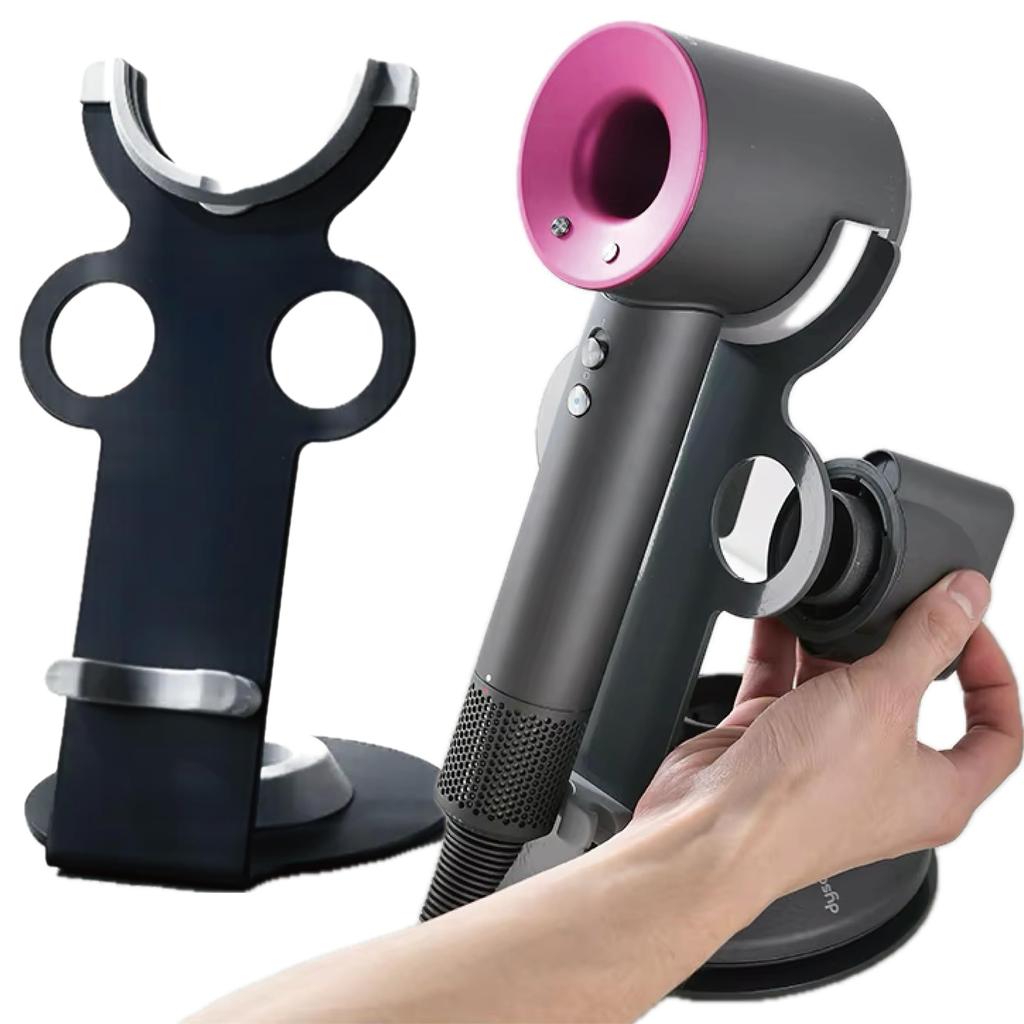 ZAZ Dyson Hair Dryer Compatible Storage Stand with Attachment Storage and Cord Clip (Y-4)