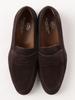 [BEAMS HART] Leather Shoes Penny Loafers Men's BROWN_SUEDE 7.5 413200411599020